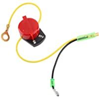 Jeffergarden Engine On Off Stop Switch para Honda Gx110 Gx120 Gx160 Gx200 Gx270 Gx340 Gx390
